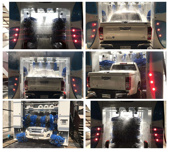 泰國凱沃洗車設(shè)備為曼谷人民服務(wù)…他們很喜歡體驗(yàn)感受洗車過程